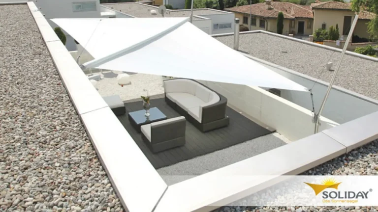 Sonnensegel Dachterrasse