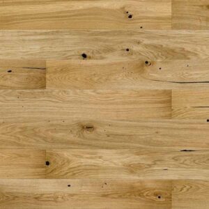 Landhausdiele 2132‑B Eiche Hallertau – Detailansicht der lackierten Oberfläche und Maserung