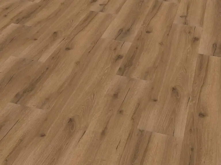 Gesamtansicht der Oberfläche & Dekor „Risseiche Caramel“