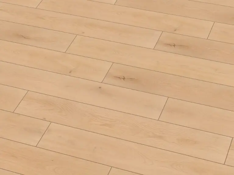 Bioboden Gelato alla Vaniglia XL verlegt in hellem Wohnambiente