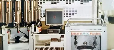 Erste Mischanlage f+r Farben Reiser 1984